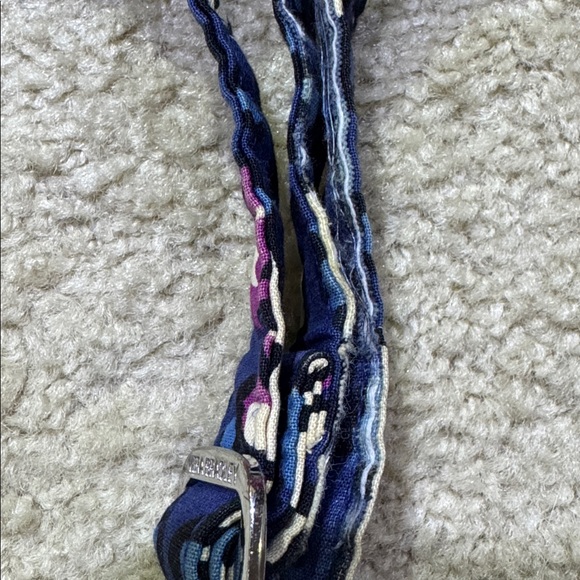 📌Vera Bradley Quilted Floral Crossbody Bag Adjustable Strap Blue Pink - Picture 8 of 8